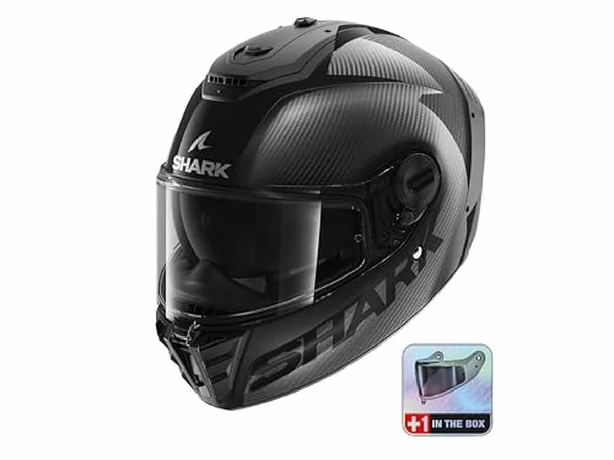 Test du casque intégral Shark Spartan RS Carbon Skin moto
