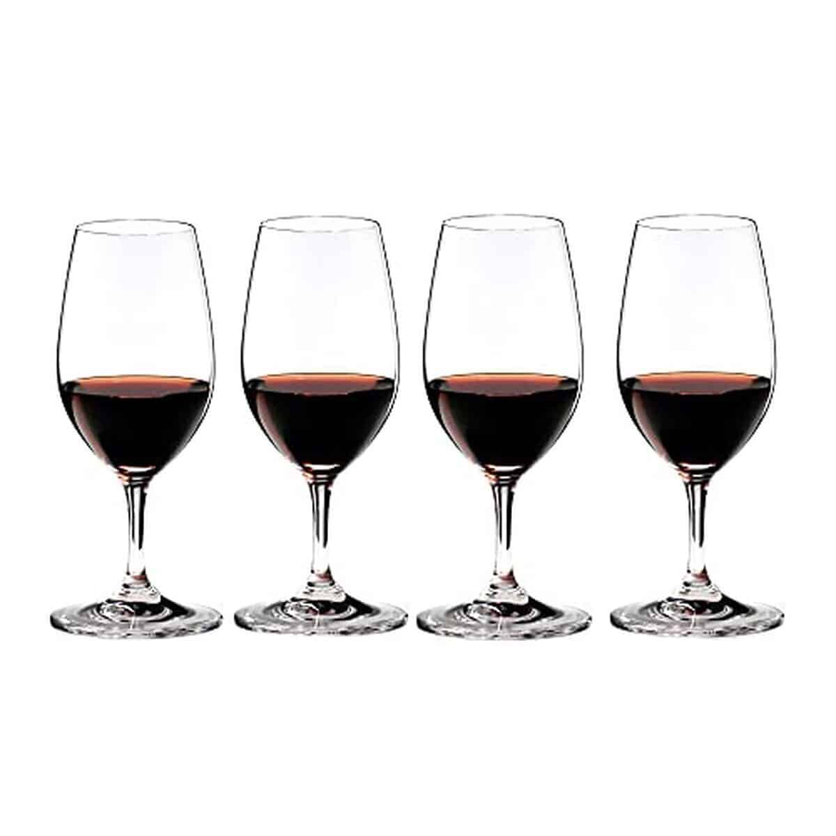 Test : verres à vin en cristal riedel vinum port