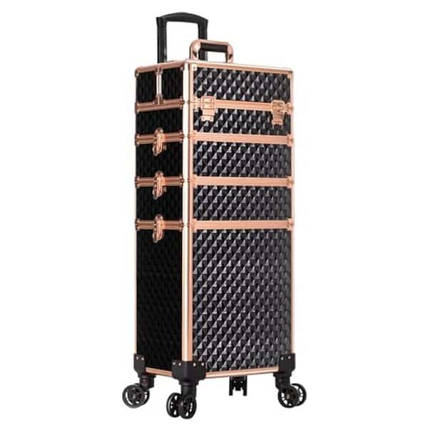 Découvrez notre test détaillé de la valise de maquillage AROUS 4 en 1 avec roulettes pivotantes. Avis, caractéristiques et performances de ce rangement maquillage innovant. 