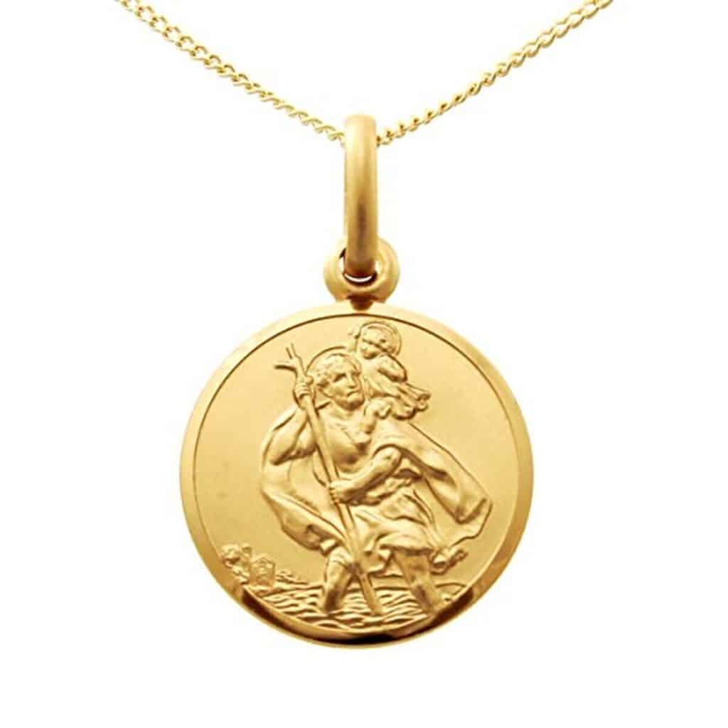 Avis sur la médaille de Saint-Christophe en or 9 carats