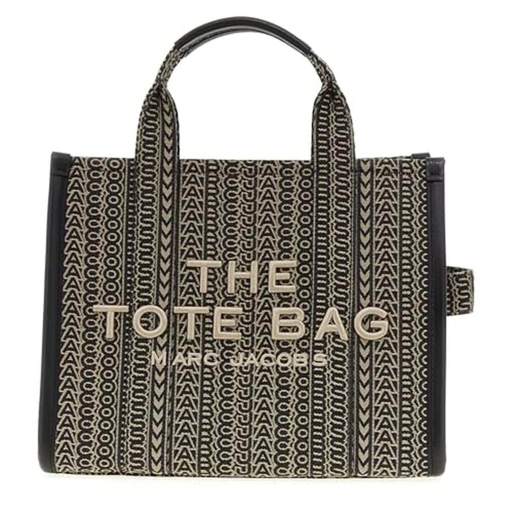 Avis sur le marc jacobs the medium tote, sac beige femme multi