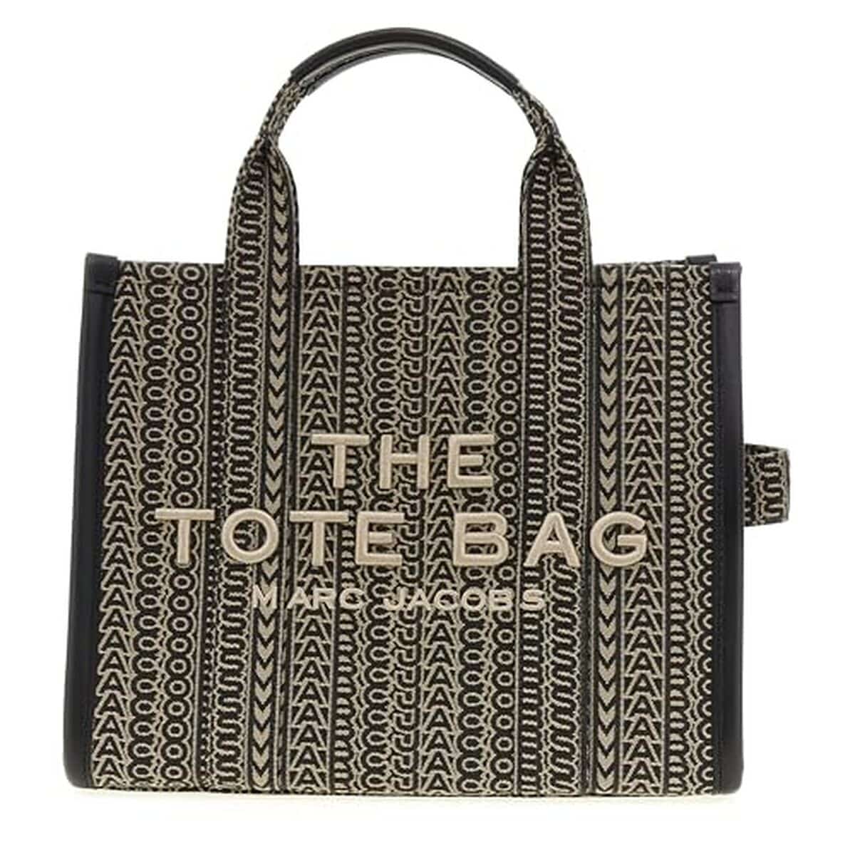 Avis sur le marc jacobs the medium tote, sac beige femme multi