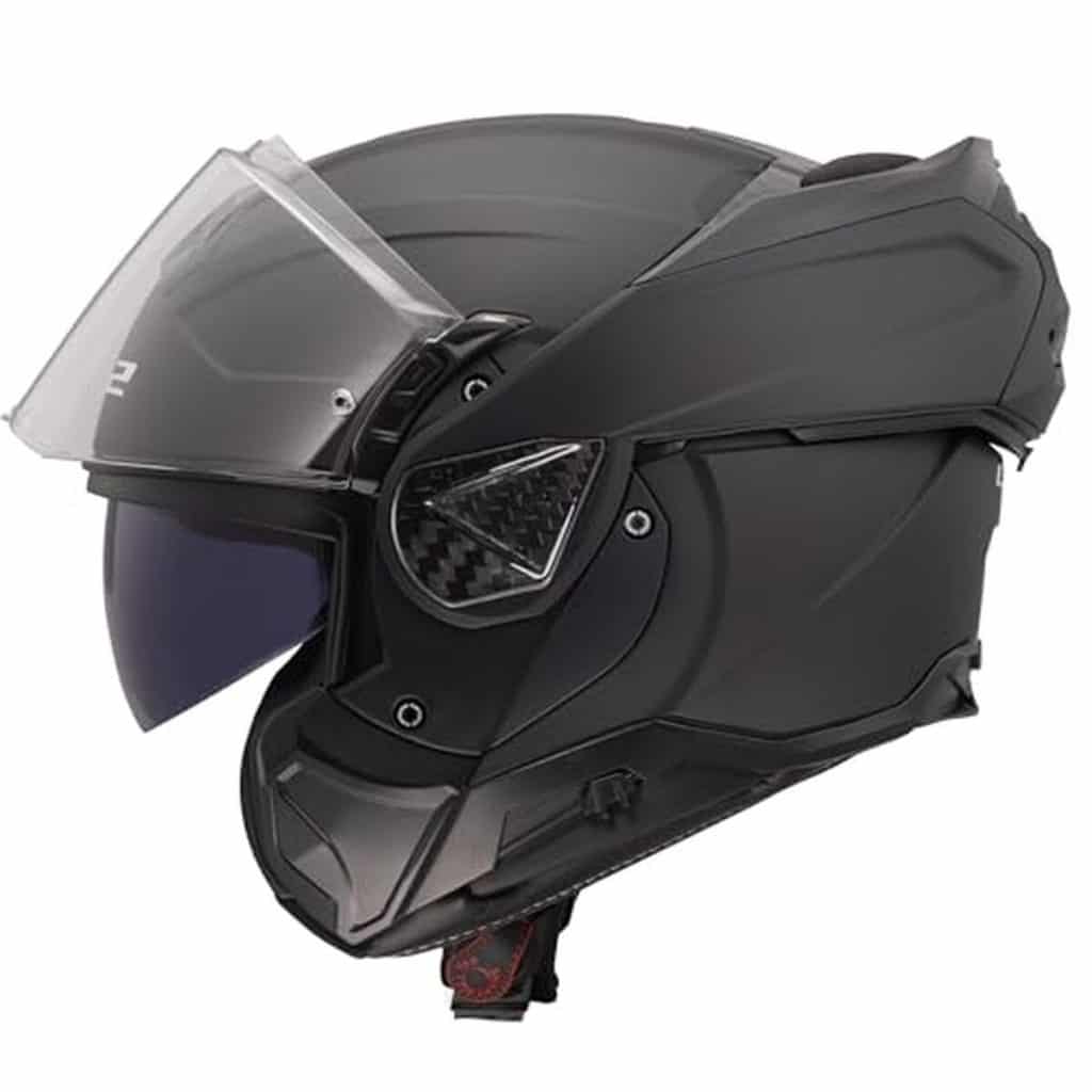 Test : casque moto modulable LS2 Advant II Solid Matt Black 3XL