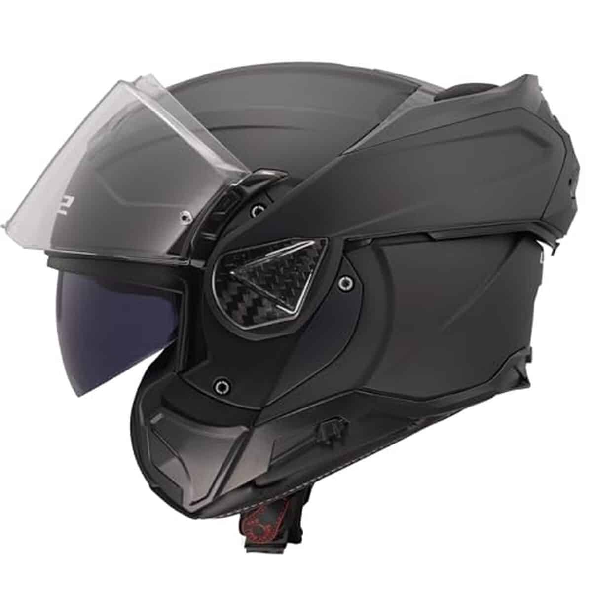 Test : casque moto modulable LS2 Advant II Solid Matt Black 3XL