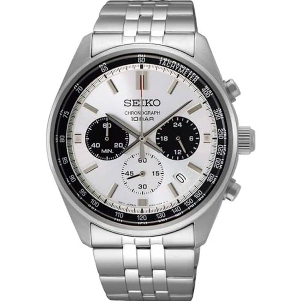 Test montre Seiko hommes SSB425P1 acier inoxydable
