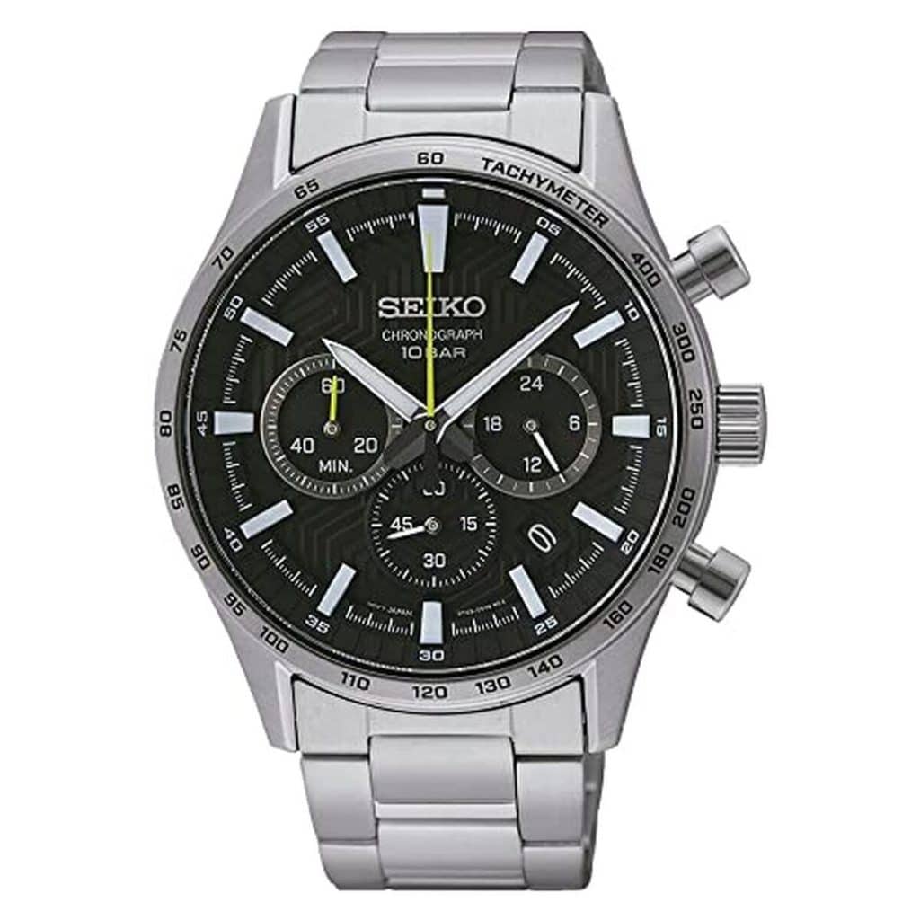 Test : montre Seiko quartz SSB413P1 en acier inoxydable