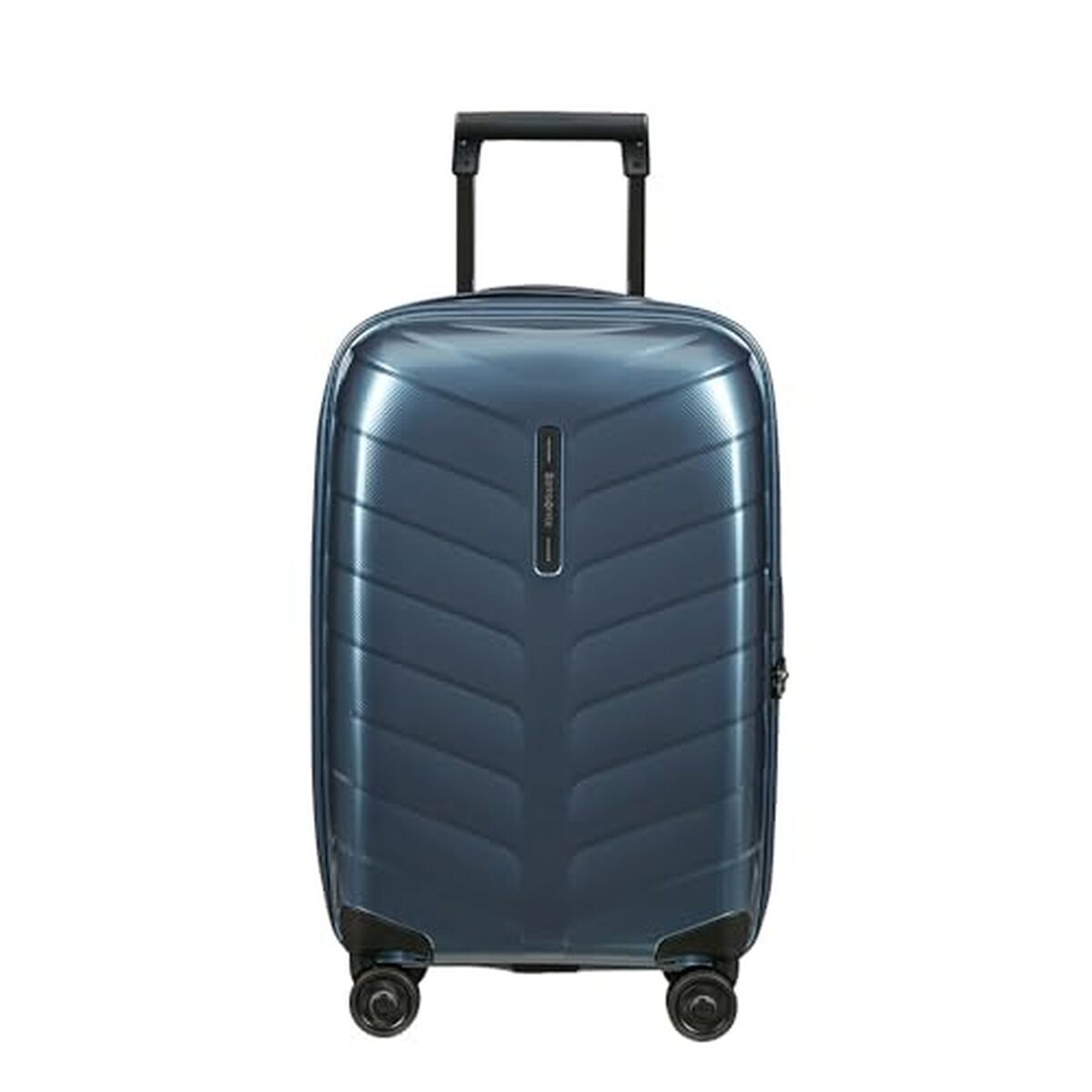 Test Samsonite Attrix : bagage cabine extensible bleu acier