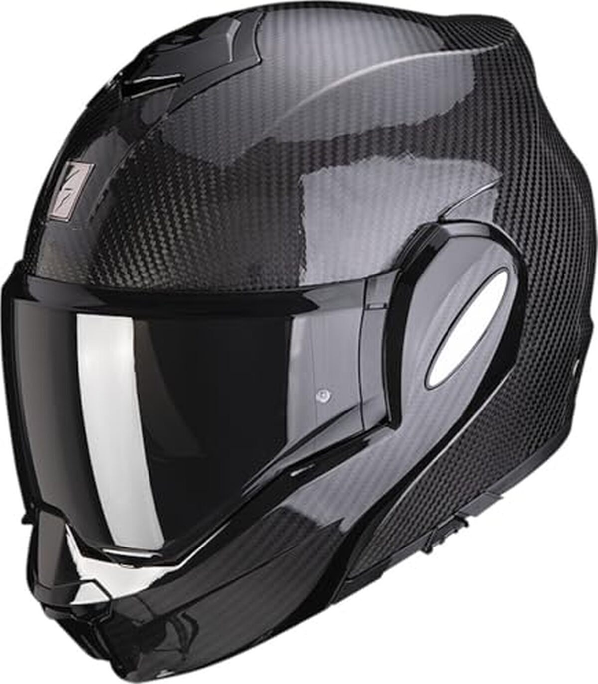 Test Scorpion Exo-Tech Evo Carbon : casque modulaire noir XL
