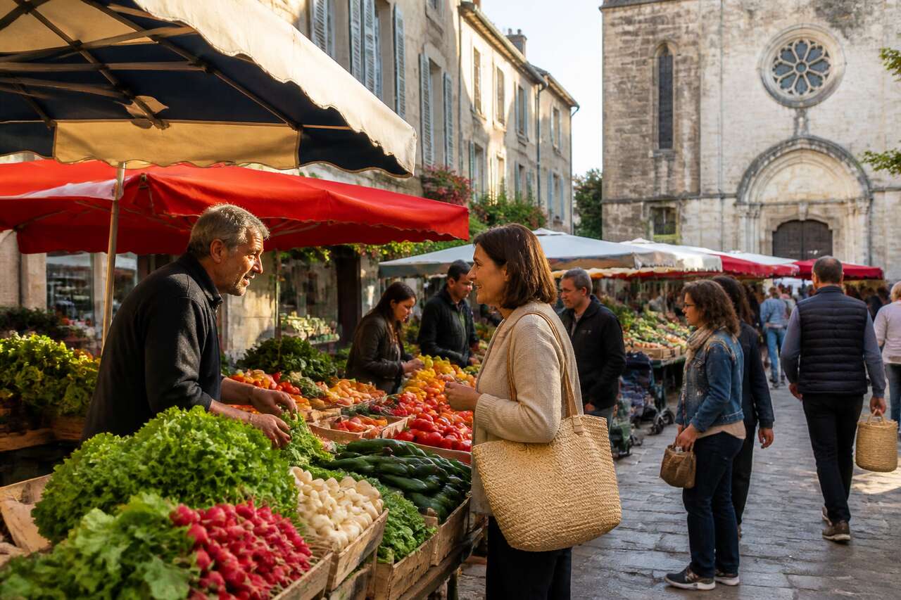 Comment choisir ses produits au marché français comme un chef ?
