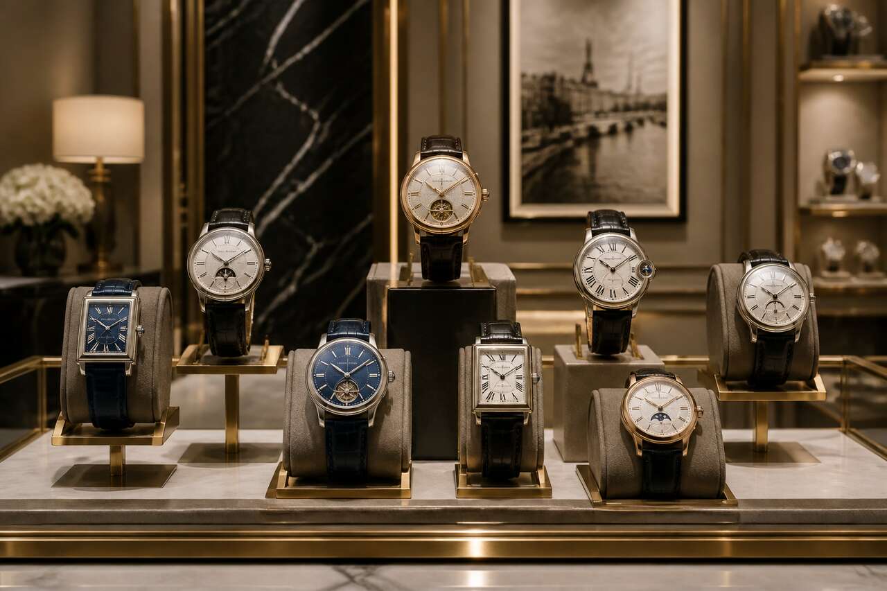 Les marques françaises de montres de luxe iconiques