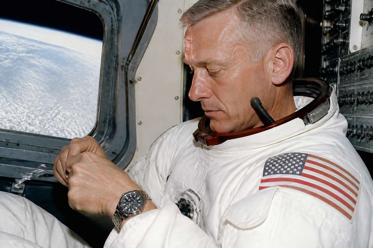 Buzz aldrin et la légendaire omega speedmaster