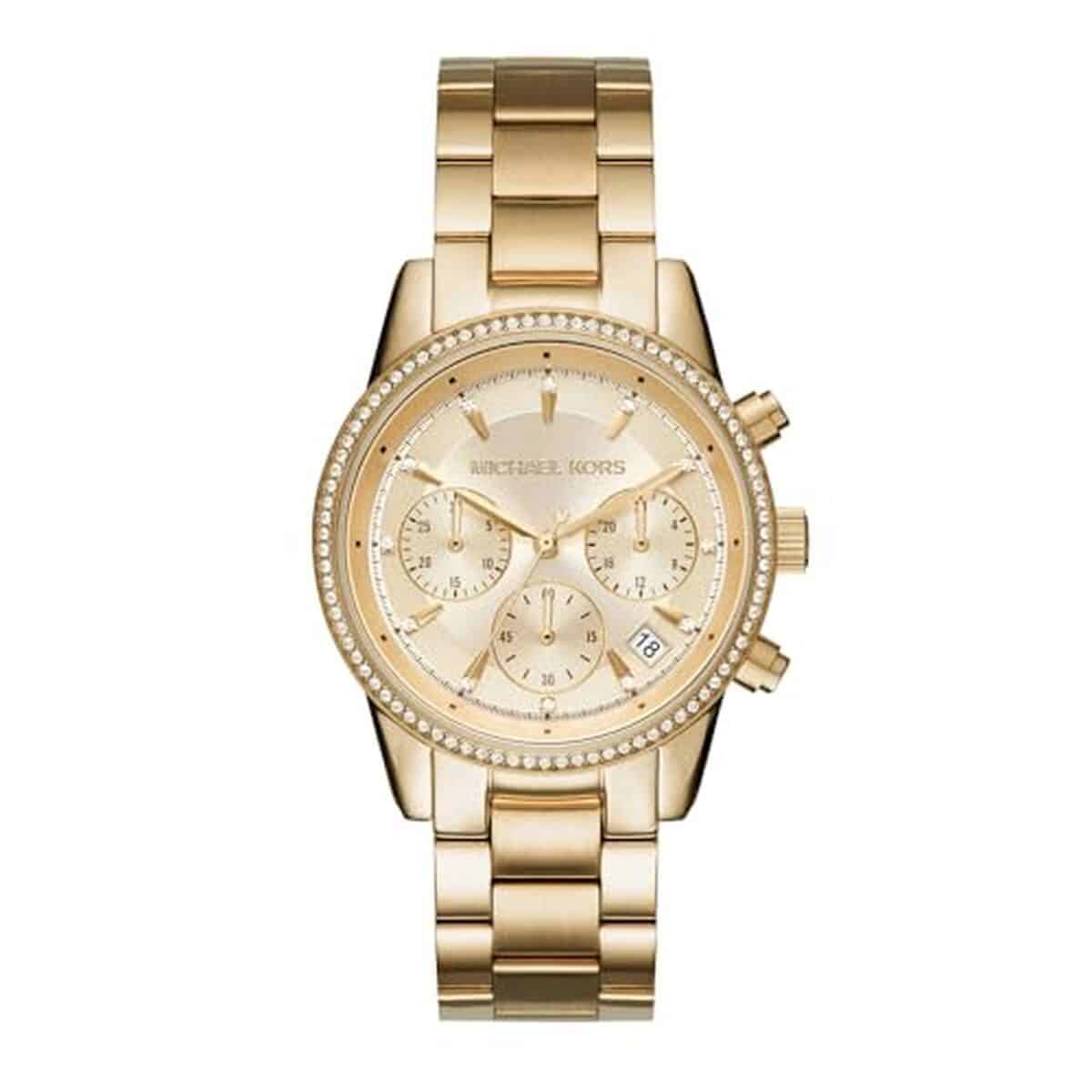 Avis : chronographe Michael Kors Ritz MK6356 avec zircons