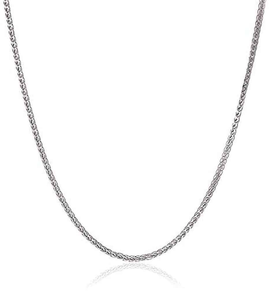 Avis sur la chaîne spiga en or blanc 14 carats de prins jewels