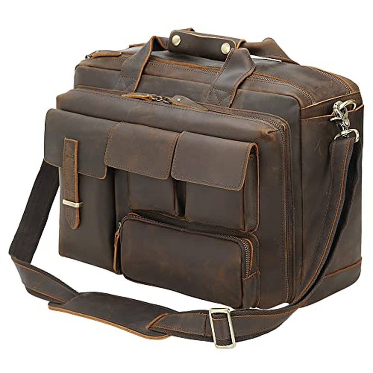 Avis sur la mallette en cuir TIDING pour ordinateur 17 pouces