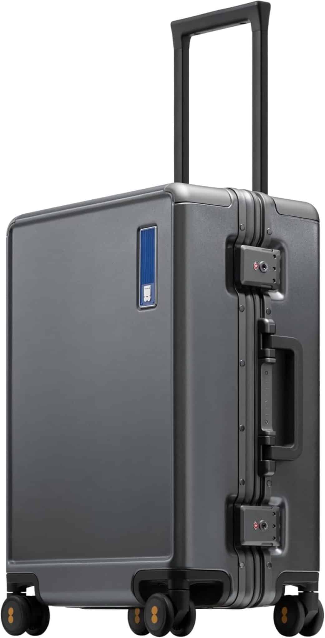 Test de la valise cabine LEVEL8 Aluminium 68L : sécurité et modernité
