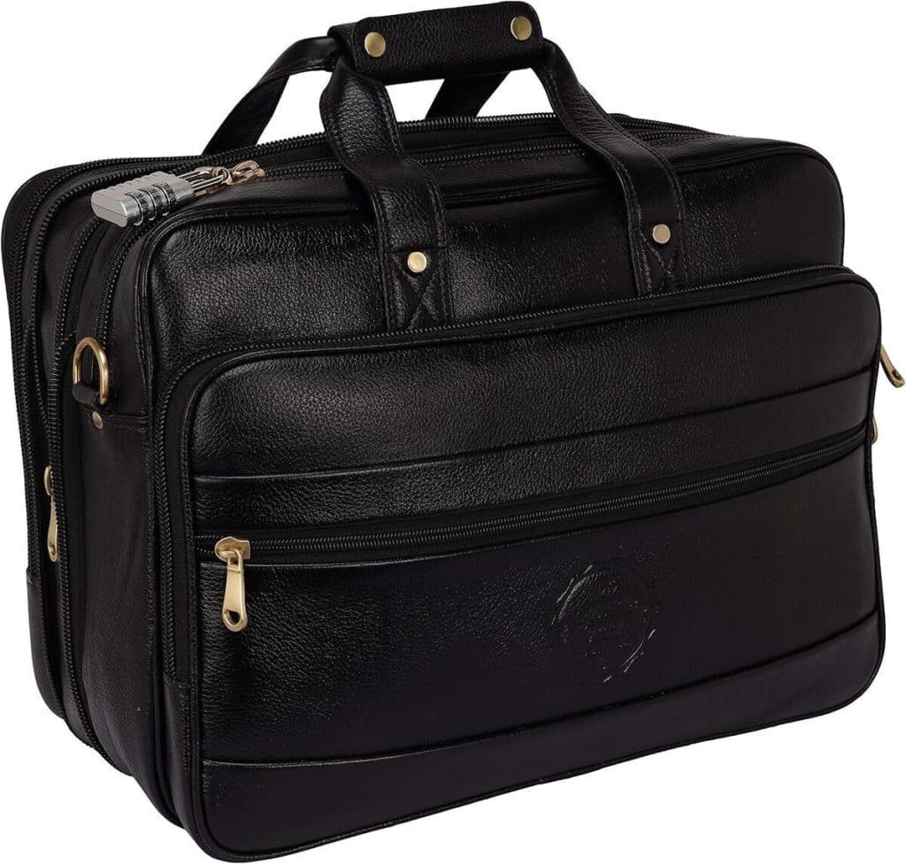 Test : sacoche en cuir pleine fleur 40, 6 cm pour ordinateur portable