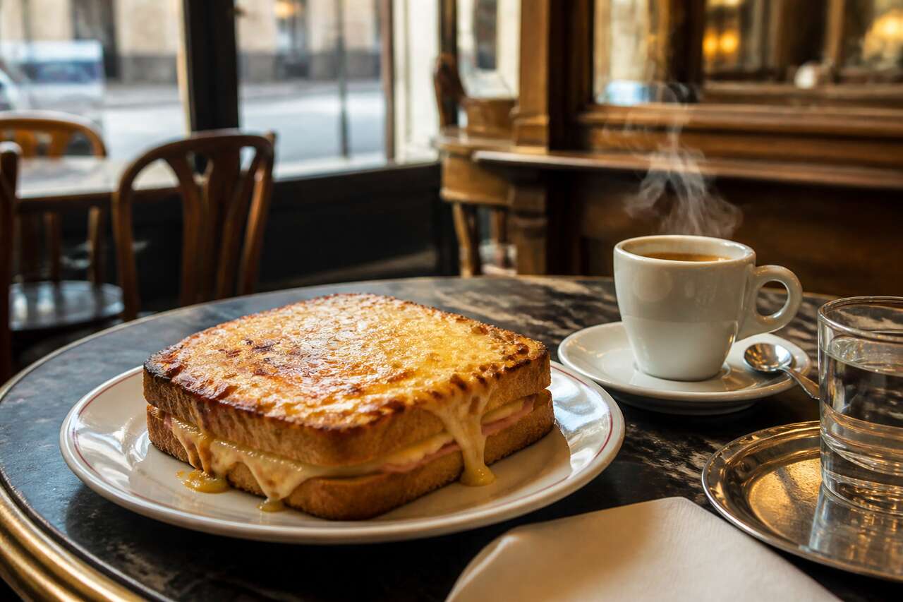 Le croque-monsieur : icône des cafés parisiens