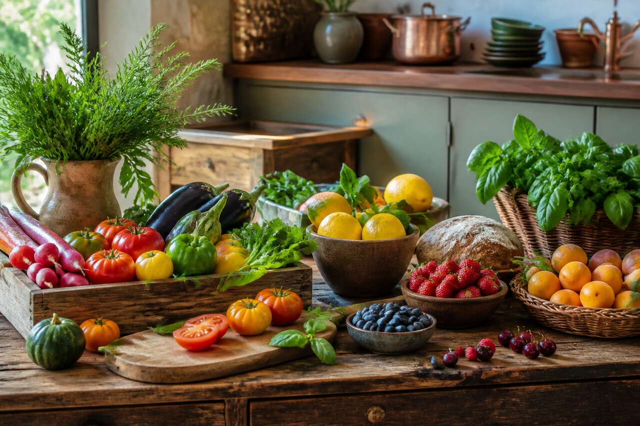 La fraîcheur des ingrédients au cœur de la cuisine