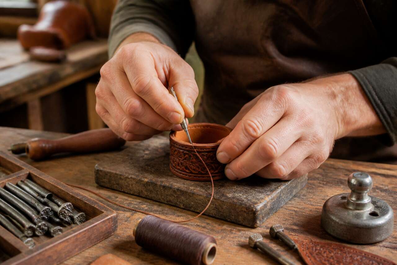 Comment fabriquer son propre bracelet en cuir