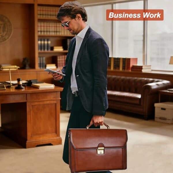 Découvrez notre test complet du porte-documents vintage Banuce en cuir pour hommes : qualité, style et praticité pour vos déplacements professionnels. 