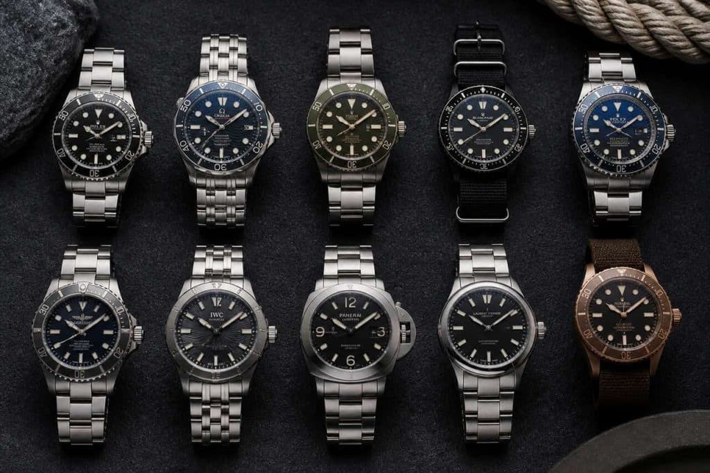 10 montres de plongée de luxe incontournables