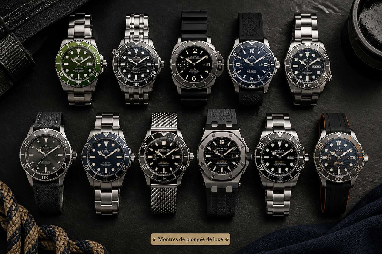 Ce qui fait une vraie montre de plong&eacute;e de luxe