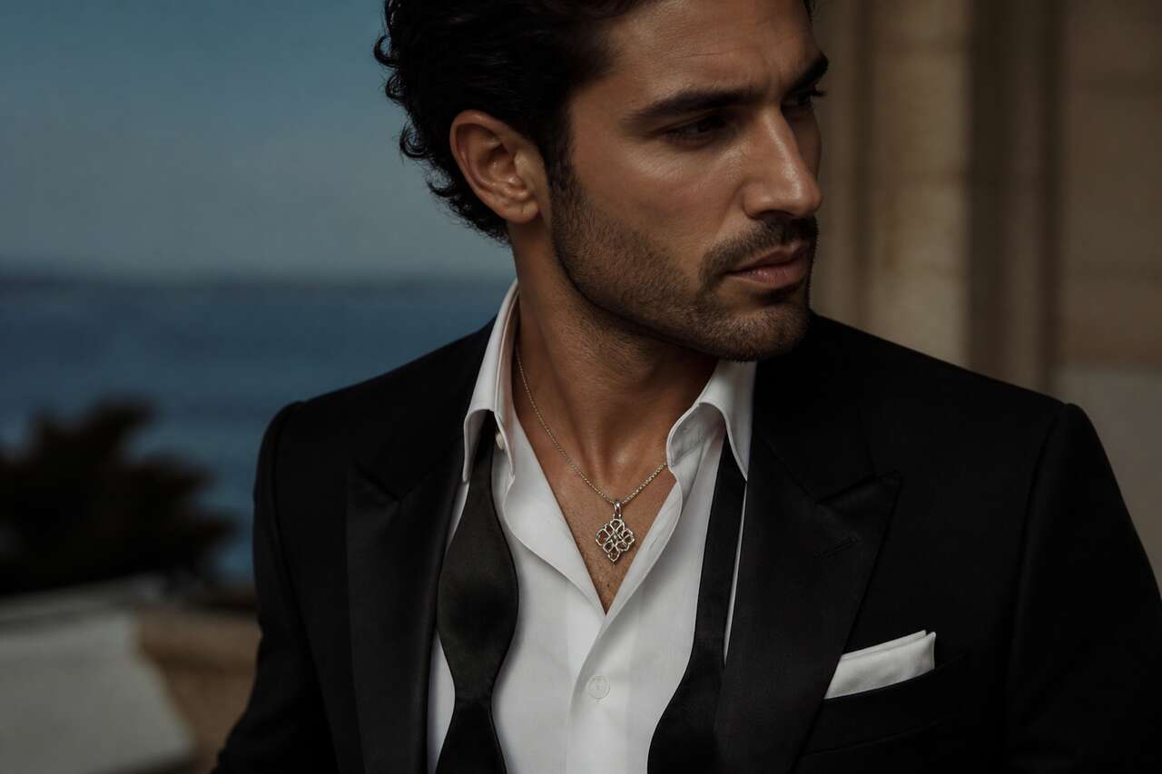 Collier nœud d'amour algérien : l'accessoire séduction de James Bond et du monde