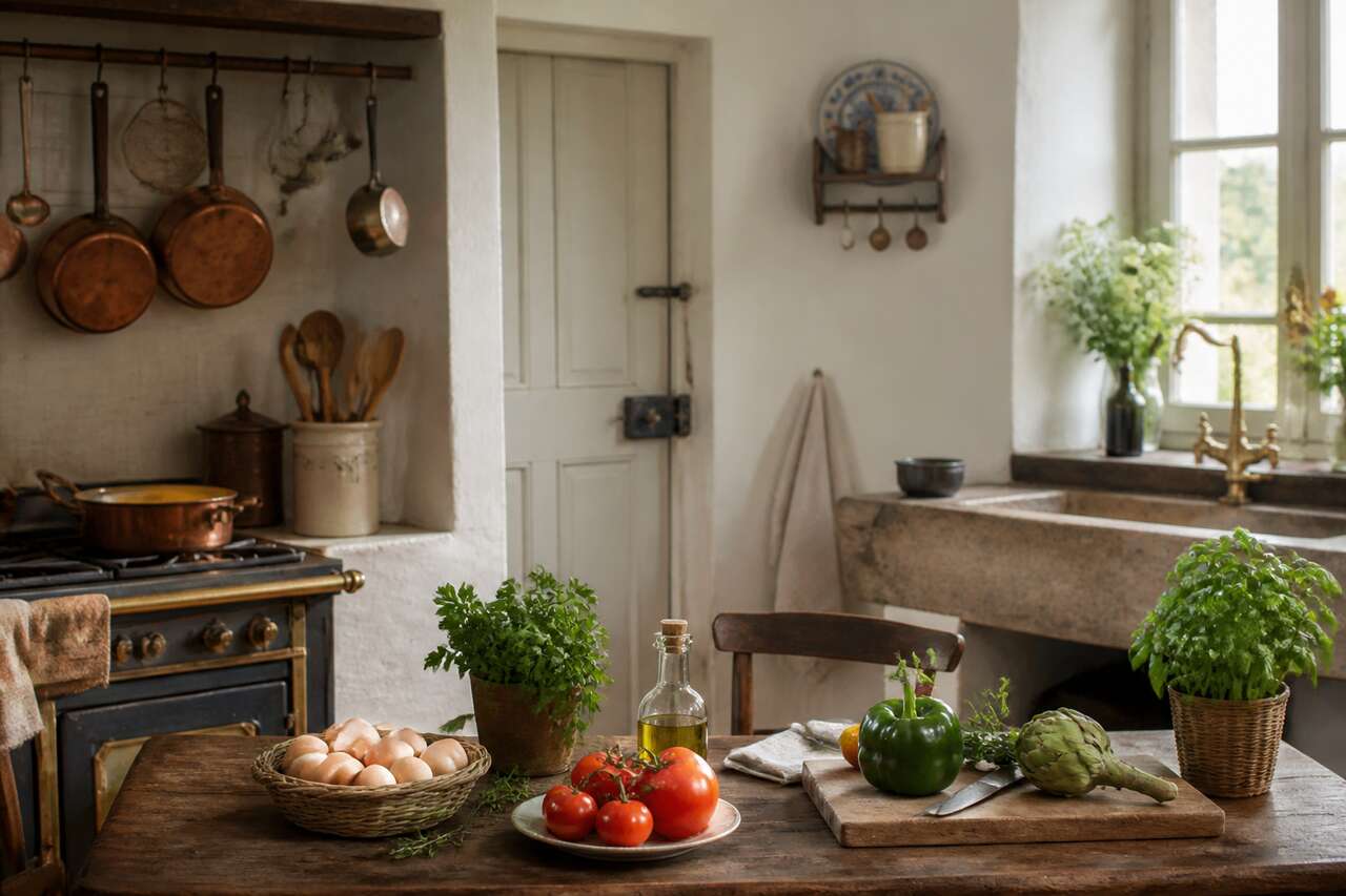 Rep&egrave;res et chronologie de la cuisine en france
