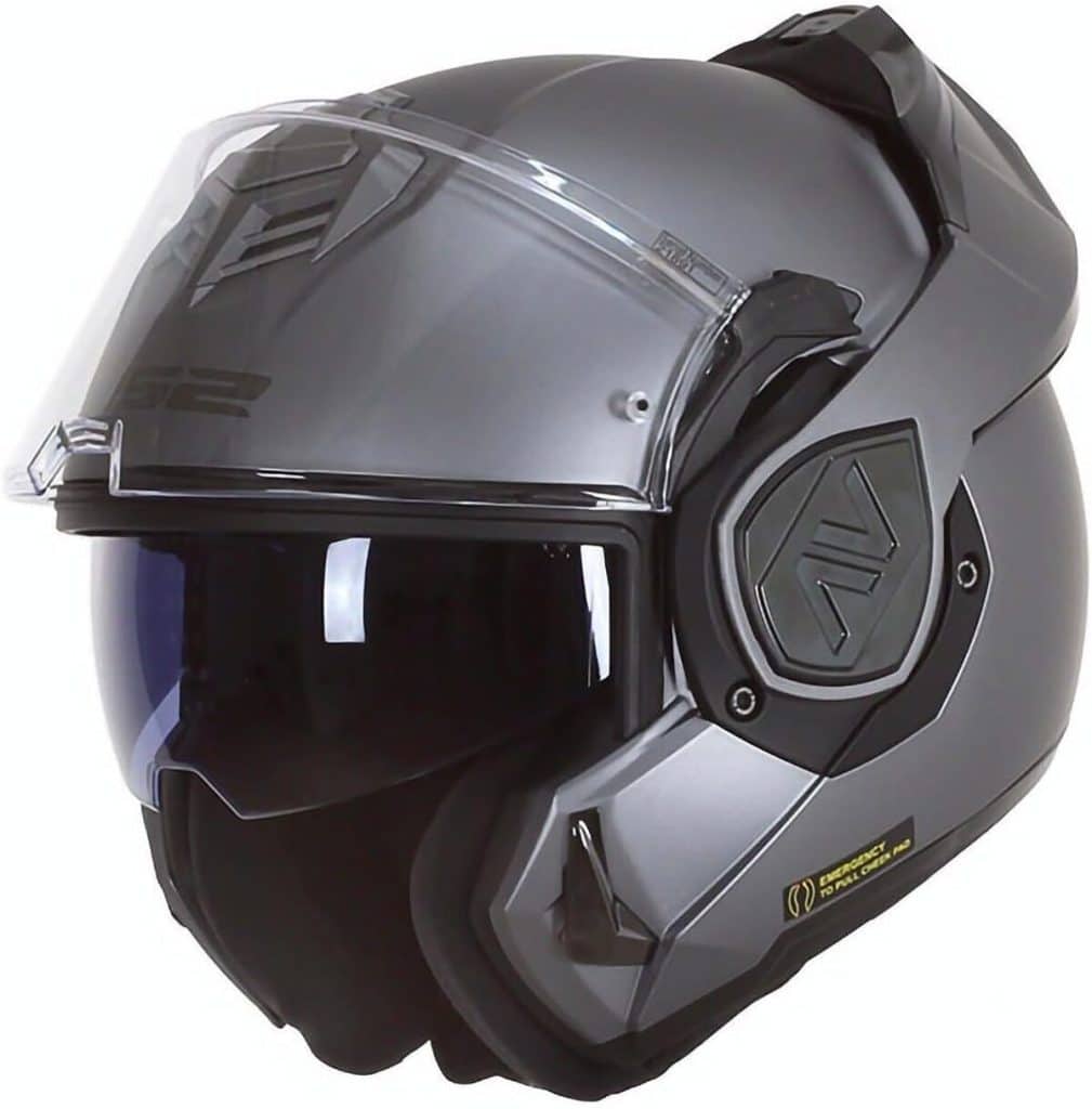 Test casque moto LS2 ADVANT Matt Titanium 3XL