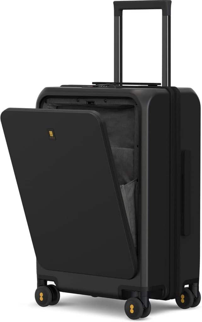 Test du bagage LEVEL8 : cabine 55 cm avec poche pour ordinateur et serrure TSA