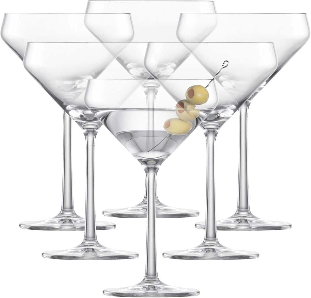 Test du coffret Schott Zwiesel Pure : verres à martini en cristal 34 cl