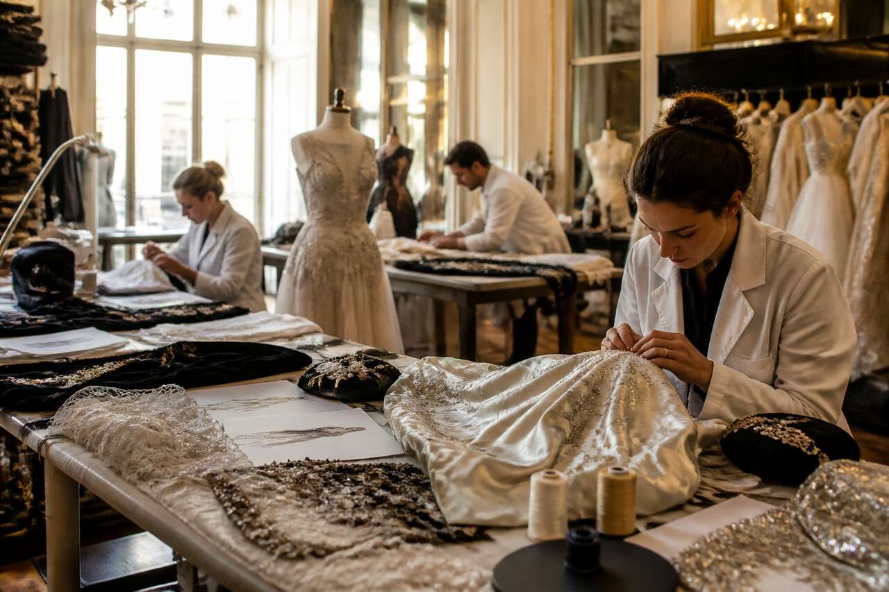 Dans les coulisses : m&eacute;tiers, ateliers et &eacute;tapes de cr&eacute;ation d&rsquo;une pi&egrave;ce