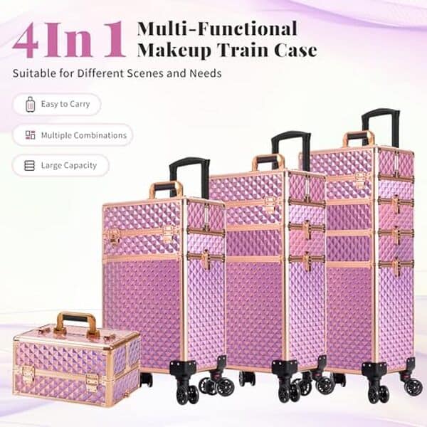 Découvrez notre test détaillé de la trousse de maquillage 4 en 1 Arous : la solution idéale pour les professionnels et les maquilleurs en déplacement.