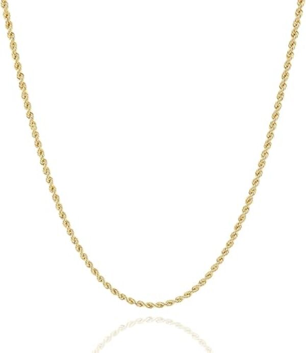 Découvrez notre avis complet sur la chaîne maille corde 18 carats Prins Jewels : un bijou unisexe d'élégance et de qualité pour homme et femme. 