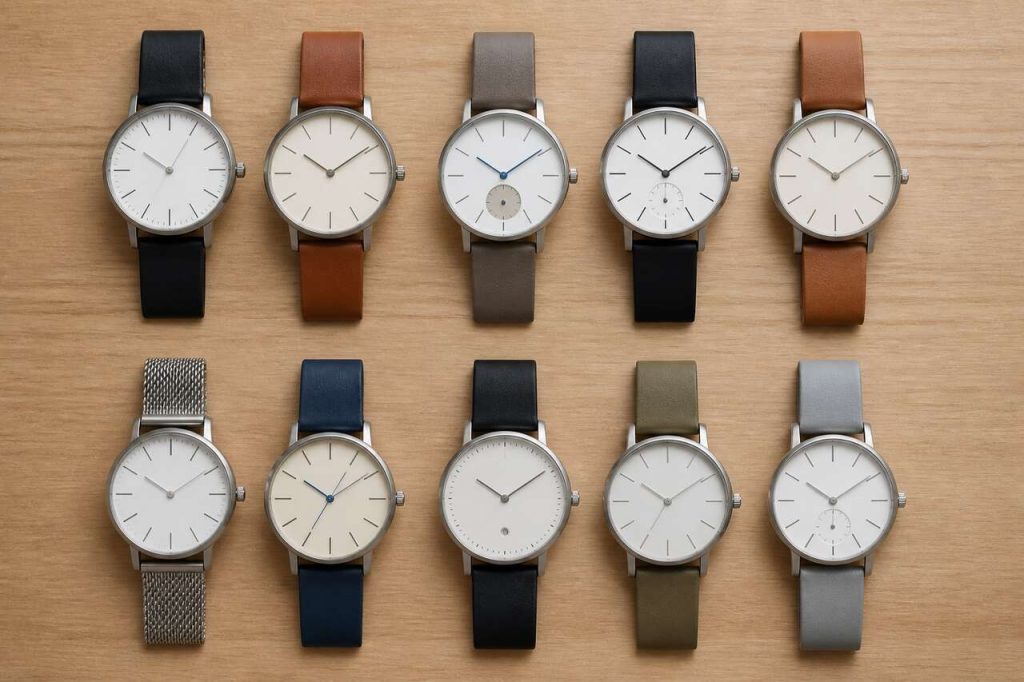 Montres bauhaus : 10 modèles à moins de 1500€