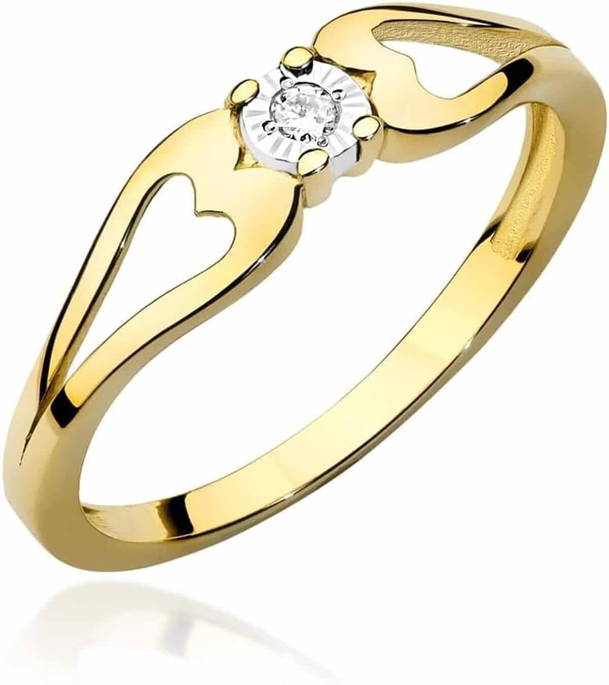Avis sur la bague femme MARKO en or 14 carats avec diamant