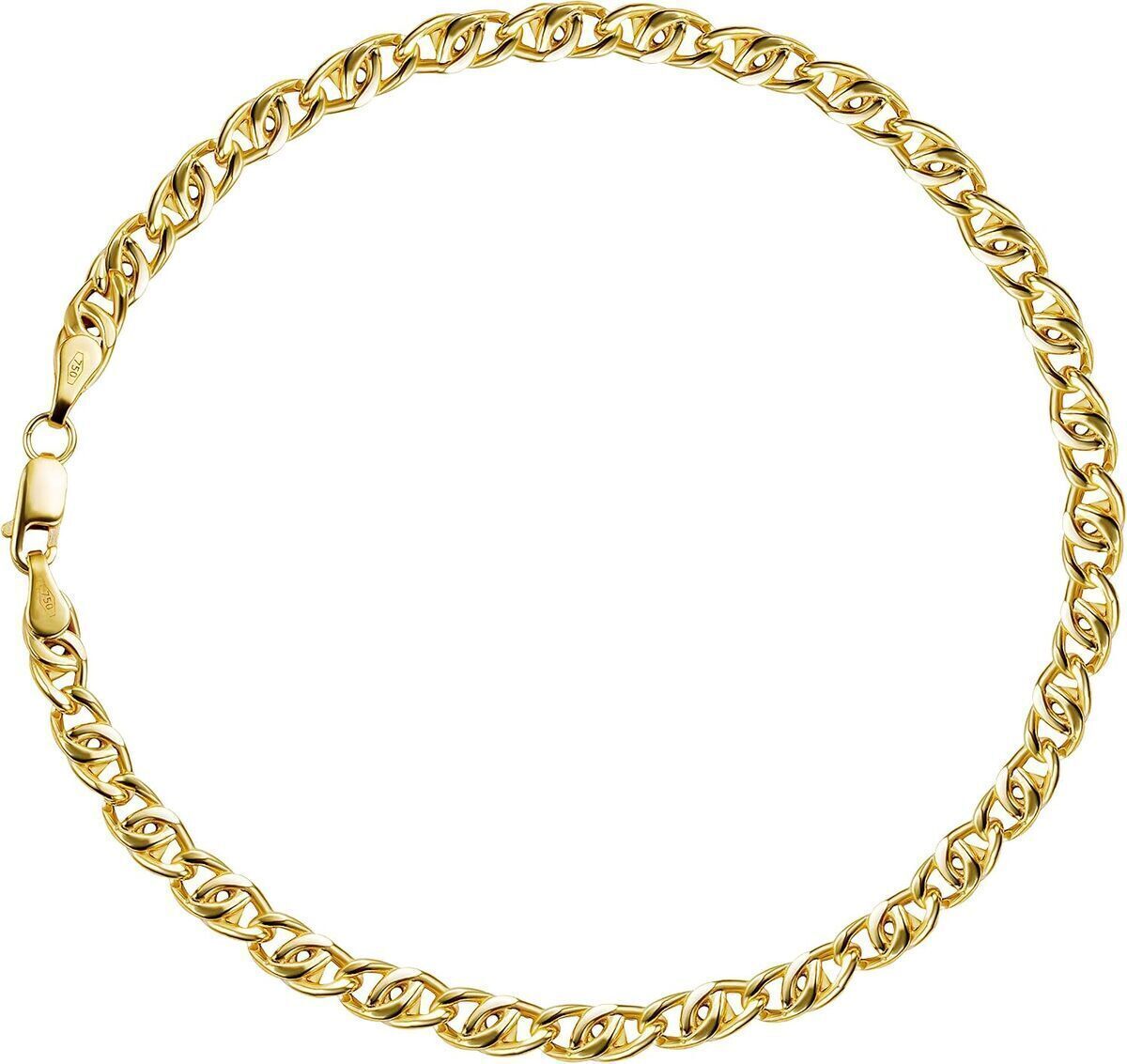 Avis sur le bracelet gourmette en or jaune 18 carats, largeur 4 mm