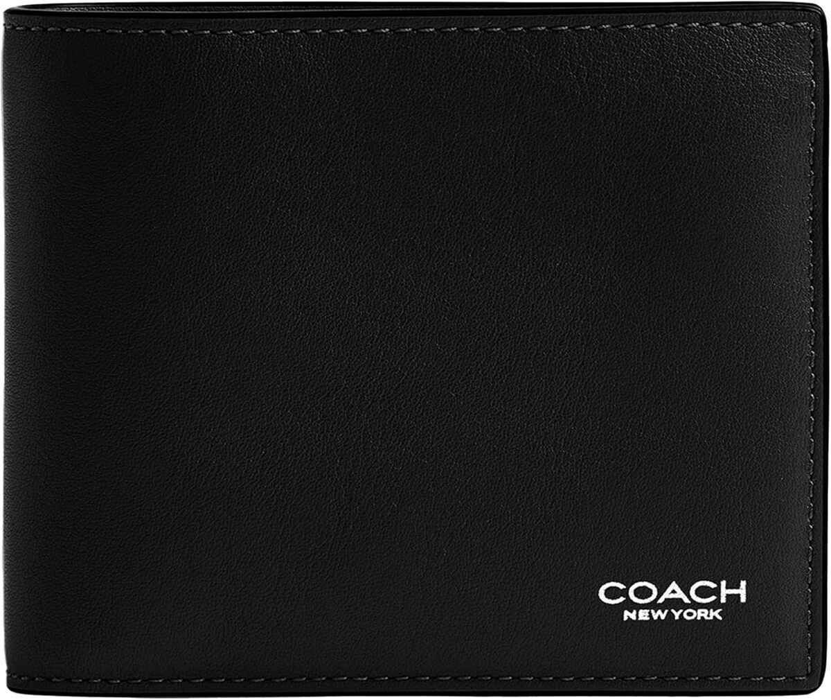 Avis sur le portefeuille 3 en 1 Coach anthracite pour homme