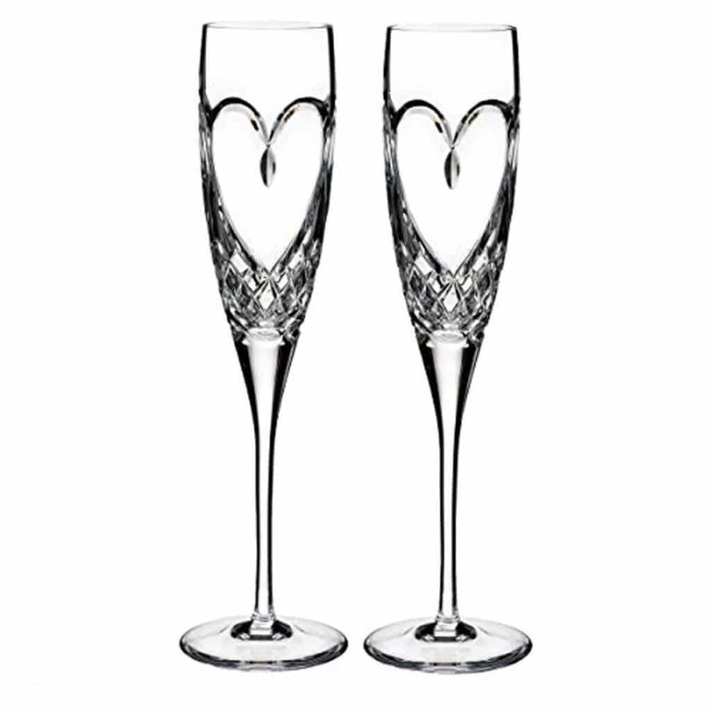Avis sur les flûtes Waterford Love True Love