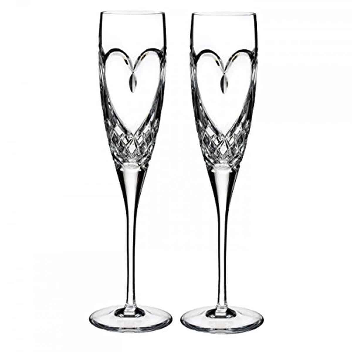 Avis sur les flûtes Waterford Love True Love