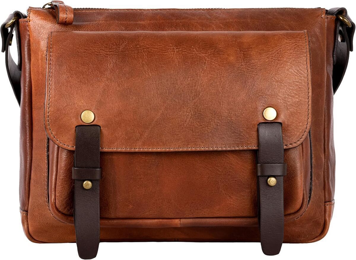 Avis : sacoche en cuir Time Resistance (marron)